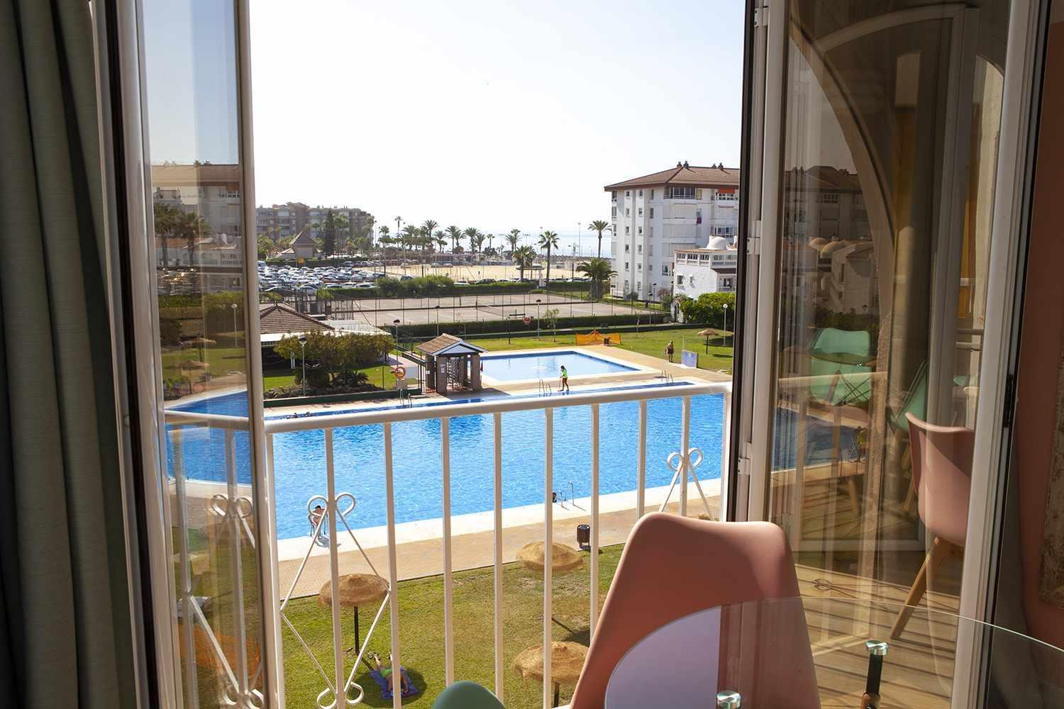 A 100M De Playa Piscina Y Todos Los Servicios Apartamento Torrox Exterior foto